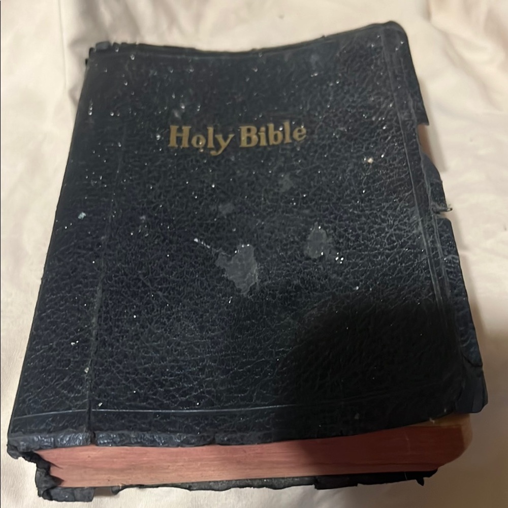 Holy Bible Black Cover